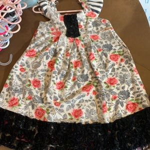 Vintage Couture girls dress size 7